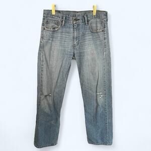 Levi's 569 Loose Straight Fit Mens' Jeans Tag Size 32x34, Measured 33x32